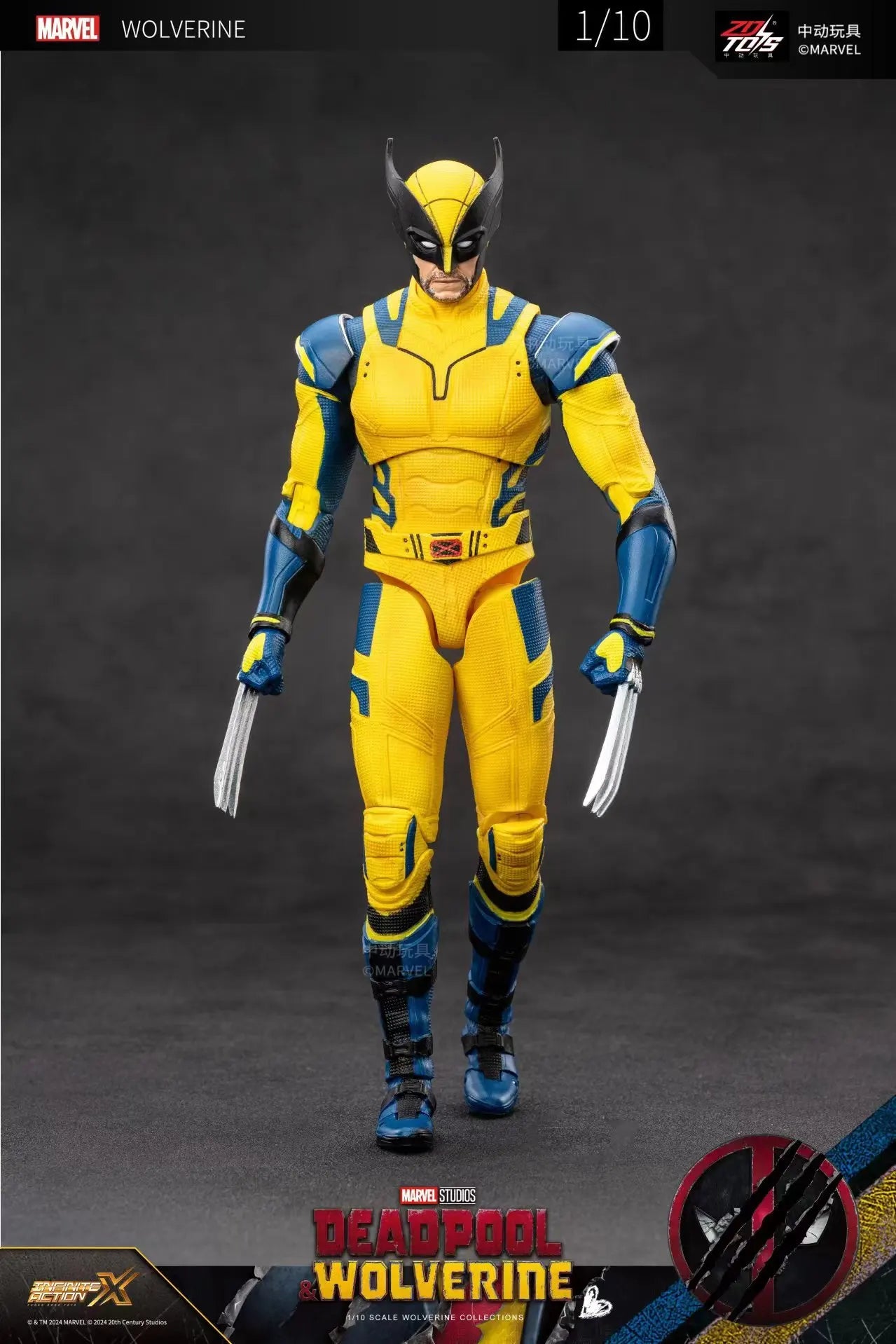 Deadpool & Wolverine Action Figures by ZD Toys