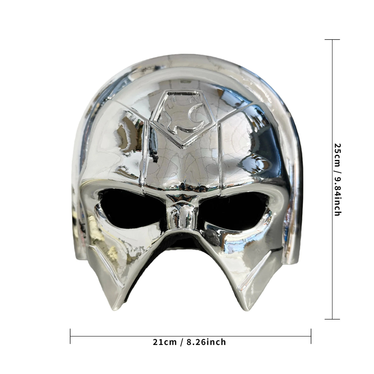 Peacemaker Helmet - Chrome Plated