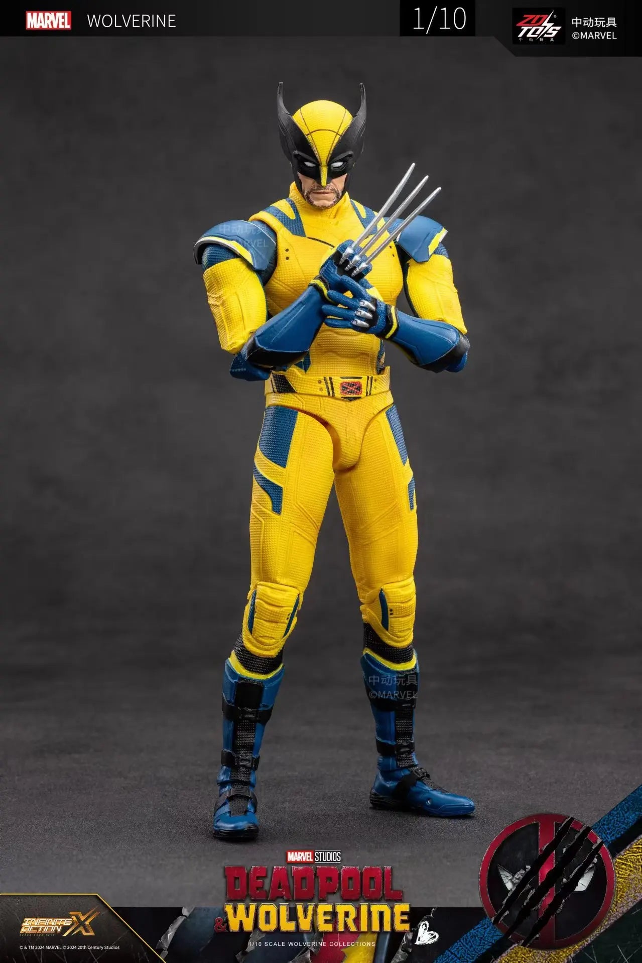 Deadpool & Wolverine Action Figures by ZD Toys