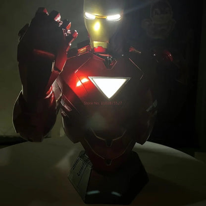 Iron Man Mark 6 Premium Light-Up Bust