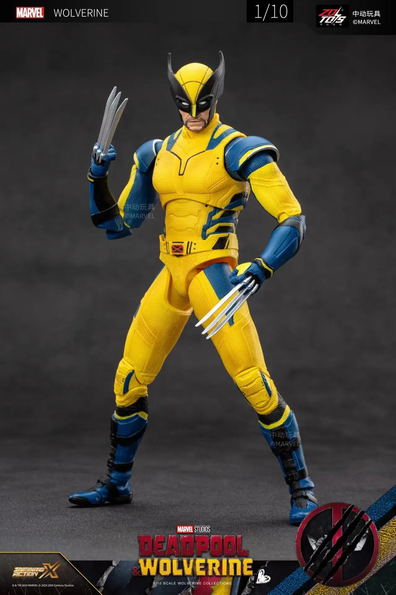 Deadpool & Wolverine Action Figures by ZD Toys