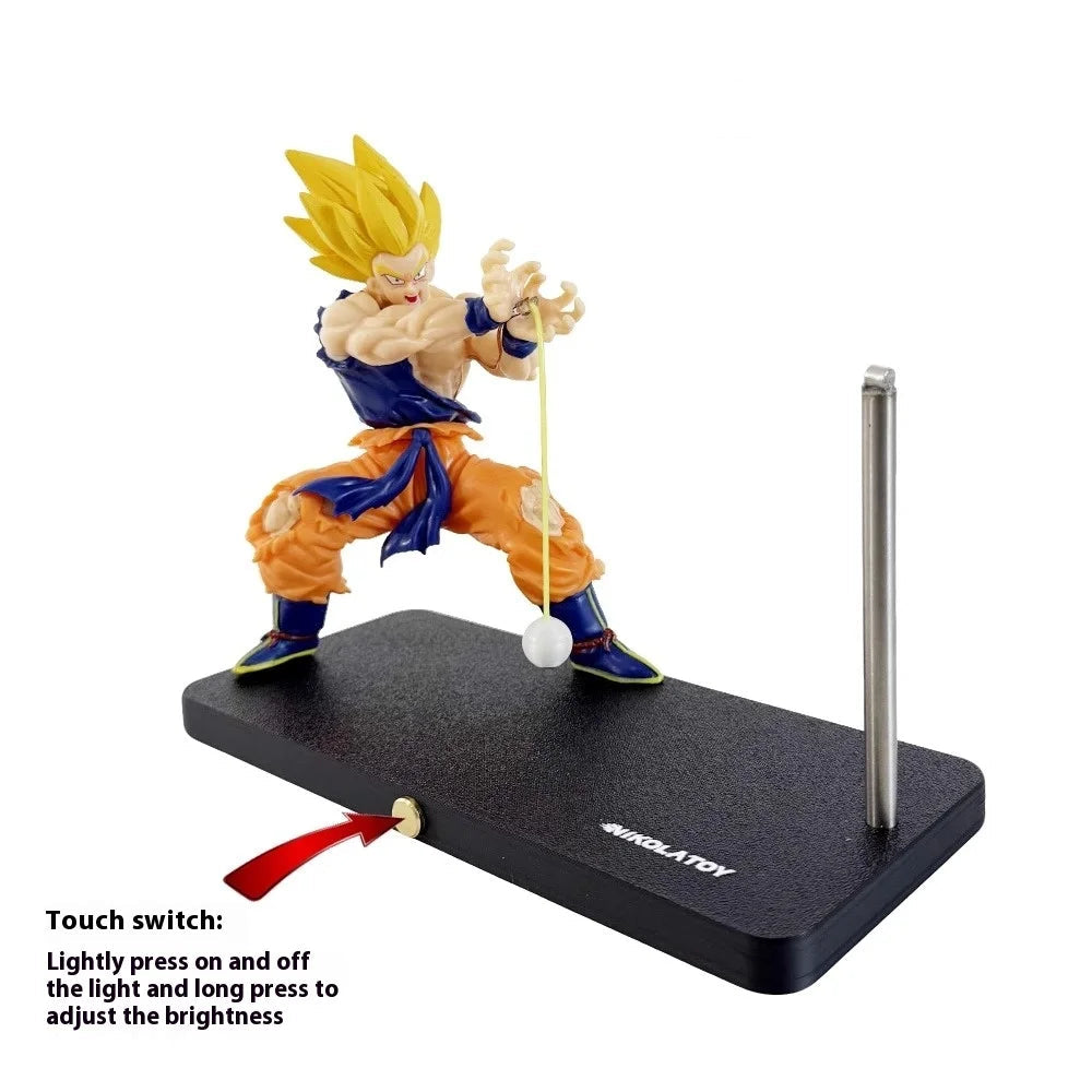 Super Saiyan Goku Magnetic Kamehameha Light