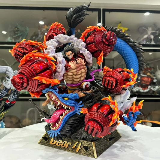 One Piece Gear 4 Luffy VS Kaido Statue