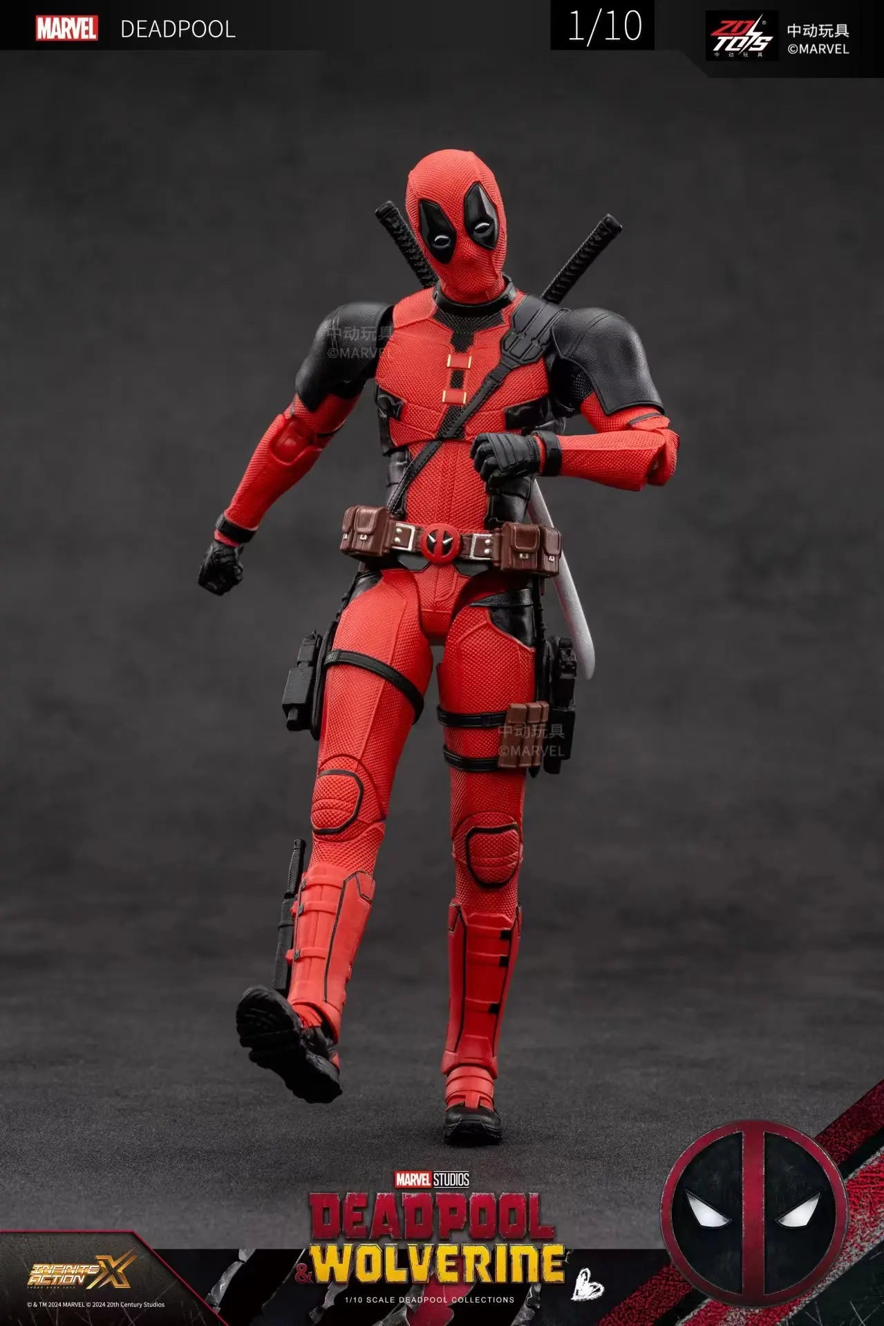 Deadpool & Wolverine Action Figures by ZD Toys