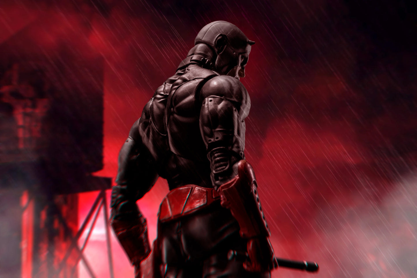 Daredevil Action Figure Classic Red and Shadowland Outfit