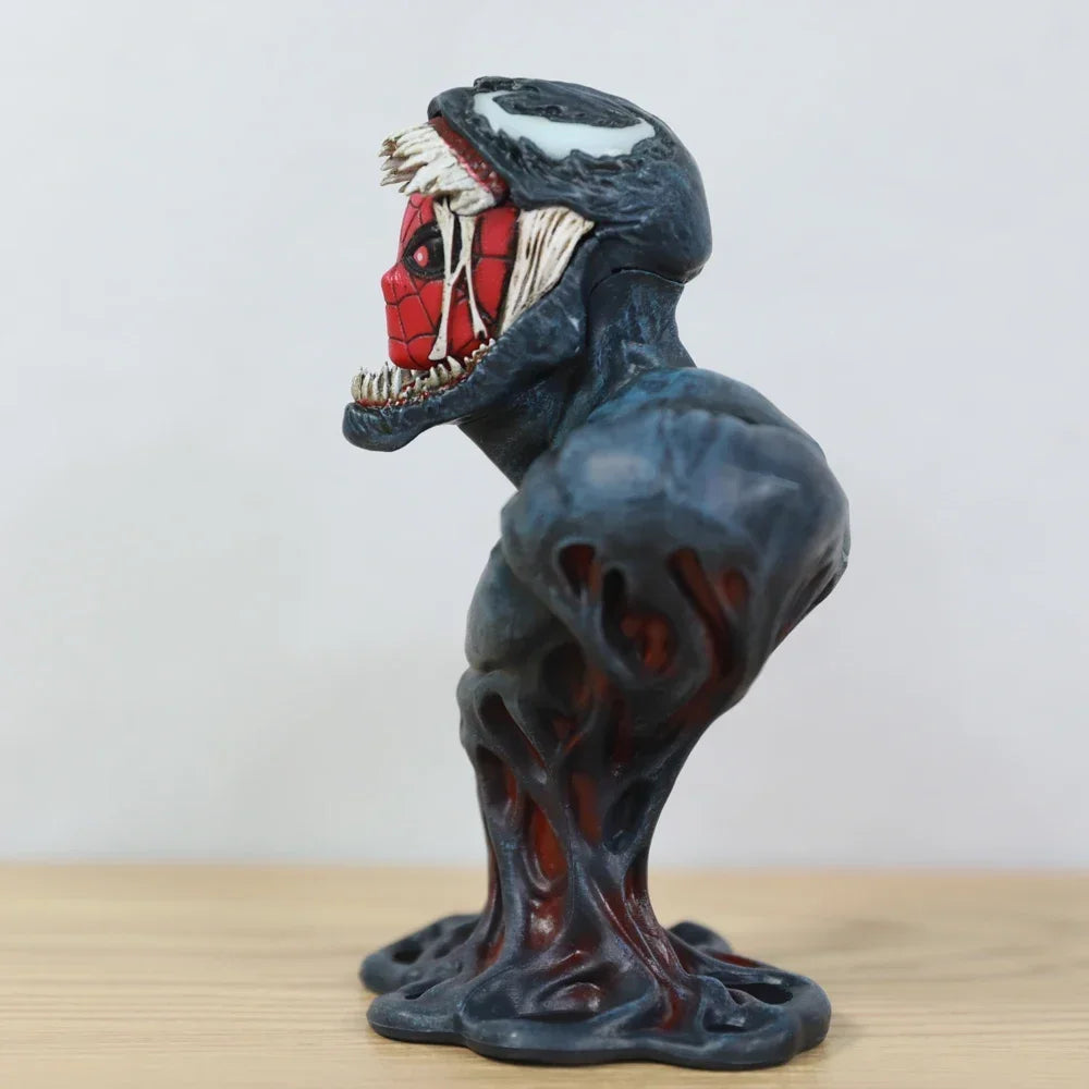 Venom Symbiote Bust – Spider-Man Head Emerging