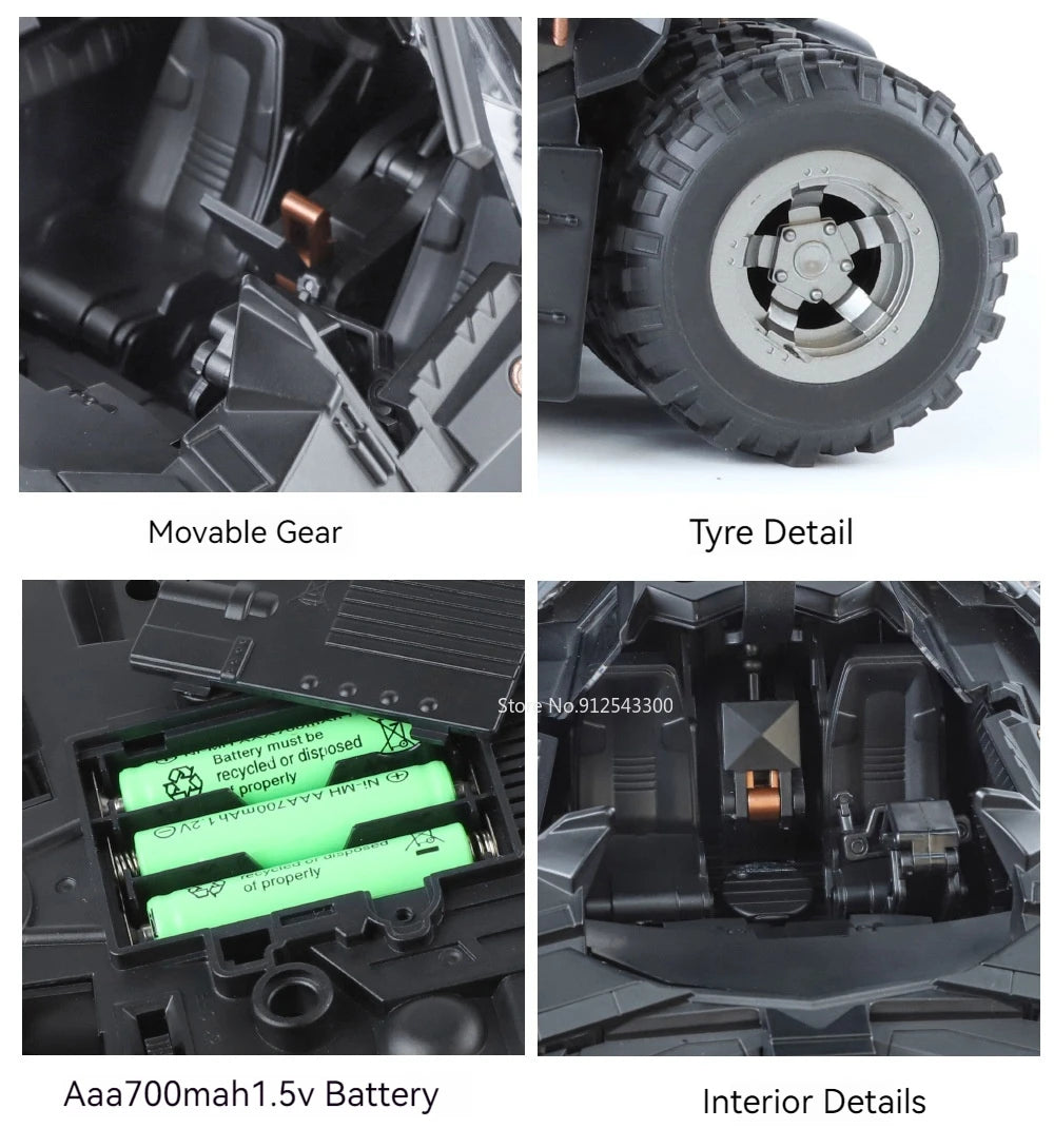 1:18 Scale Batmobile Tumbler – The Dark Knight Trilogy Edition