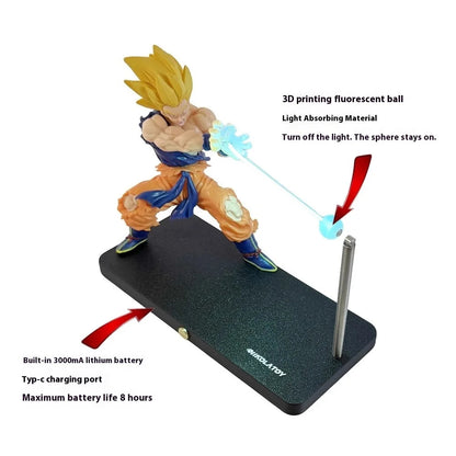 Super Saiyan Goku Magnetic Kamehameha Light