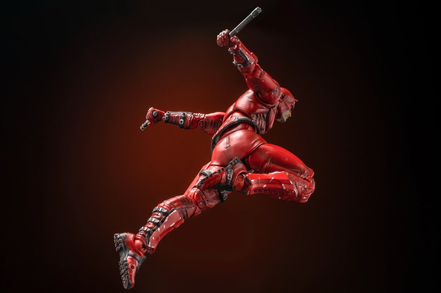 Daredevil Action Figure Classic Red and Shadowland Outfit
