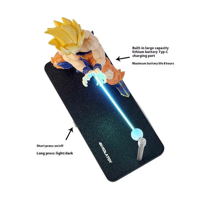 Super Saiyan Goku Magnetic Kamehameha Light