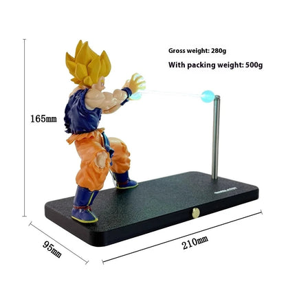 Super Saiyan Goku Magnetic Kamehameha Light