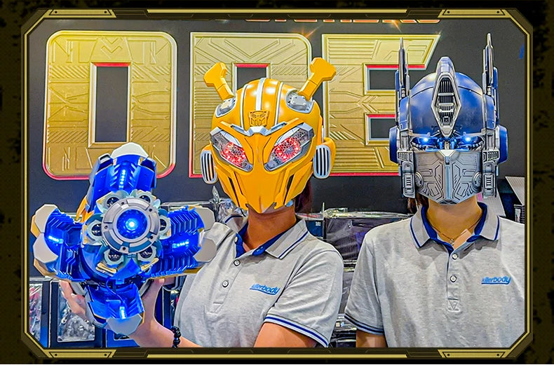 Bumblebee Voice-Activated Wearable Battle Helmet