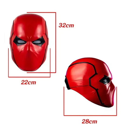 Red Hood Mask Helmet