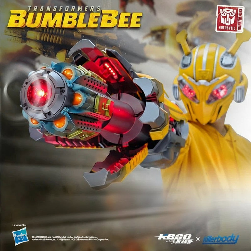 Bumblebee Voice-Activated Wearable Battle Helmet