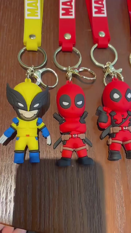 Deadpool & Wolverine Keychains
