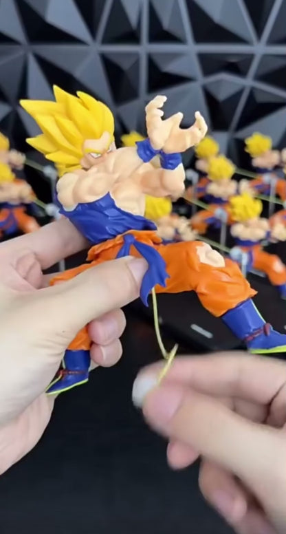Super Saiyan Goku Magnetic Kamehameha Light